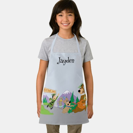 Yogi Beer's grote picknickmand ontsnapping Schort (Insitu)