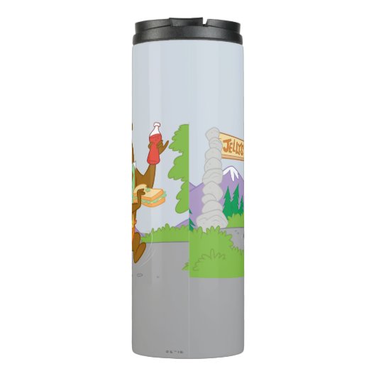 Yogi Beer's grote picknickmand ontsnapping Thermosbeker (Achterkant)