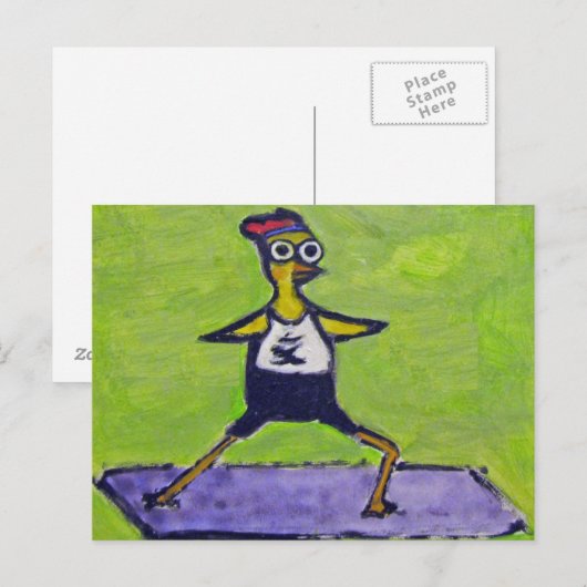 Yogi Chicken Briefkaart (Voorkant / Achterkant)