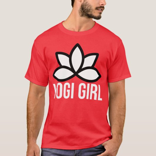 Yogi Girl music retro T-shirt (Voorkant)