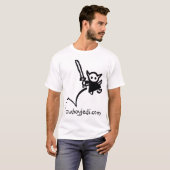 Yogi in actie t-shirt (Voorkant volledig)