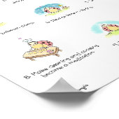 Yogi Ladybug "10 Zen Dingen om te onthouden" AFDRU Poster (Hoek)