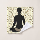 Yogi Lotus Pose Bad Handdoek (Wasdoekje)