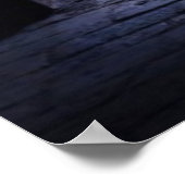 Yogi met volledige meditatie, peace zen yoga chakr poster (Hoek)