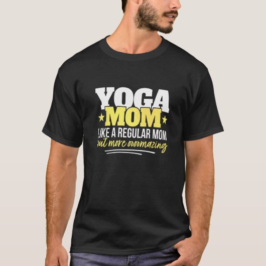 Yogi Moeder Yoga Moeder Yoga T-shirt (Voorkant)