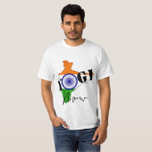 Yogi Now - UP India Hoofdminister Yogi T-shirt (Voorkant volledig)