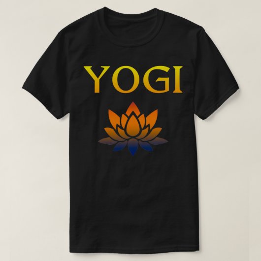 Yogi Practitioner van Yoga T-shirt (Design voorkant)