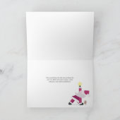 Yogi Santa Funny Yoga Pun Kaart kerstfeestdag (Binnen)