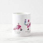 Yogi Santa Funny Yoga Pun Kaart kerstfeestdag Koffiemok (Center)