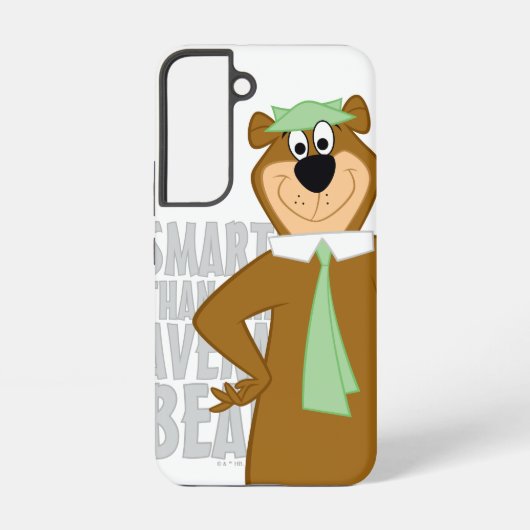 Yogi "Slimmer dan de gemiddelde beer" Samsung Galaxy Hoesje (Achterkant)