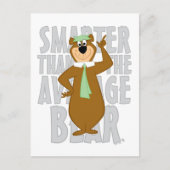 Yogi "Slimmer dan het gemiddelde Beer" Briefkaart (Voorkant)