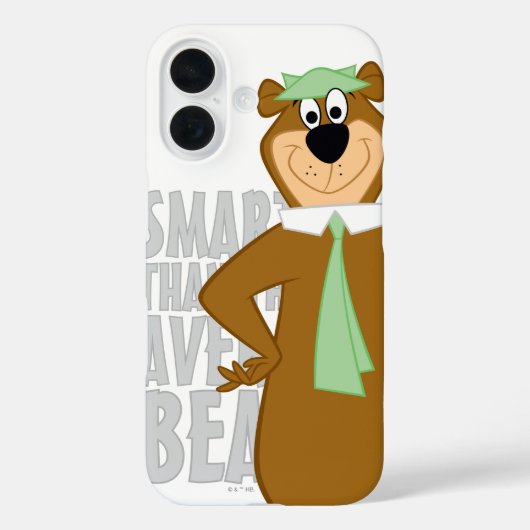 Yogi "Slimmer dan het gemiddelde Beer" Case-Mate iPhone Case (Achterkant)