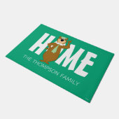 Yogi "Slimmer dan het gemiddelde Beer" Deurmat (Schuin)