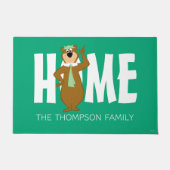 Yogi "Slimmer dan het gemiddelde Beer" Deurmat (Voorkant)