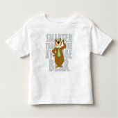 Yogi "Slimmer dan het gemiddelde Beer" Kinder Shirts (Voorkant)