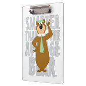 Yogi "Slimmer dan het gemiddelde Beer" Klembord (Links)