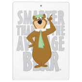 Yogi "Slimmer dan het gemiddelde Beer" Klembord (Achterkant)