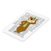 Yogi "Slimmer dan het gemiddelde Beer" Magneet (Linkerzijde)