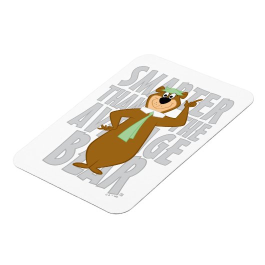 Yogi "Slimmer dan het gemiddelde Beer" Magneet (Linkerzijde)