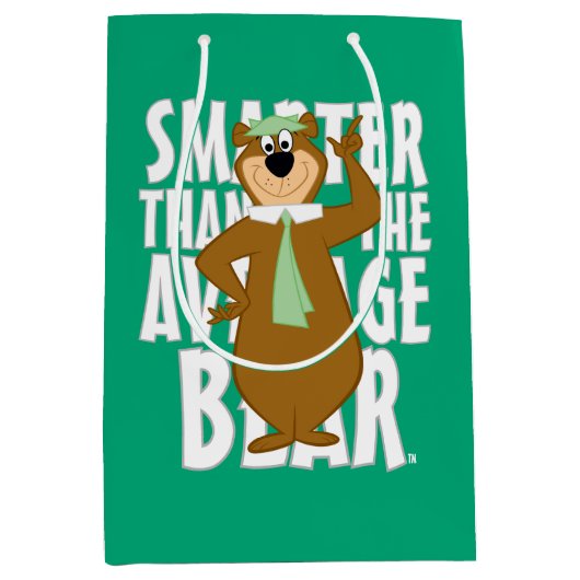 Yogi "Slimmer dan het gemiddelde Beer" Medium Cadeauzakje (Voorkant)