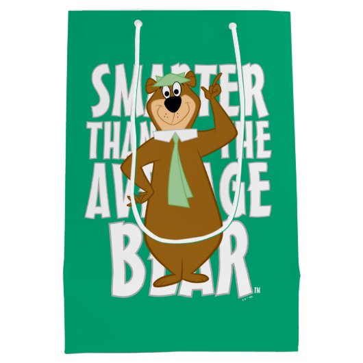 Yogi "Slimmer dan het gemiddelde Beer" Medium Cadeauzakje (Achterkant)
