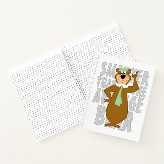 Yogi "Slimmer dan het gemiddelde Beer" Notitieboek (Binnen)
