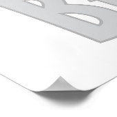 Yogi "Slimmer dan het gemiddelde Beer" Poster (Hoek)