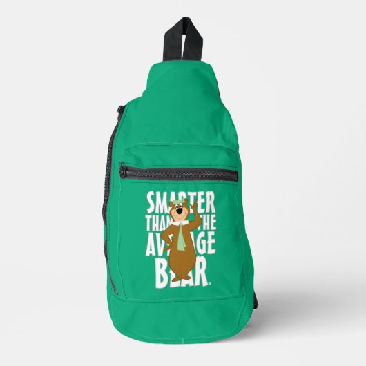 Yogi "Slimmer dan het gemiddelde Beer" Sling Bag (Voorkant)
