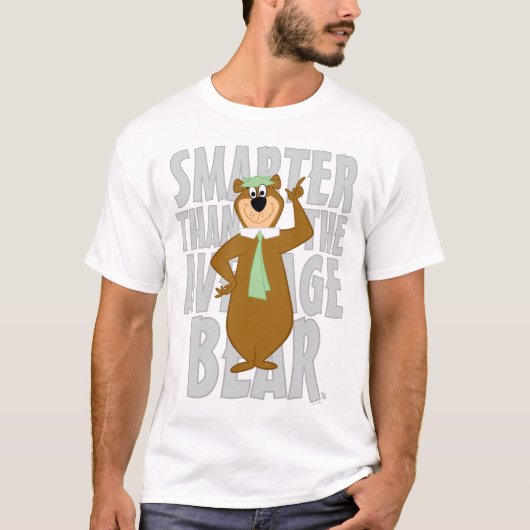 Yogi "Slimmer dan het gemiddelde Beer" T-shirt (Voorkant)