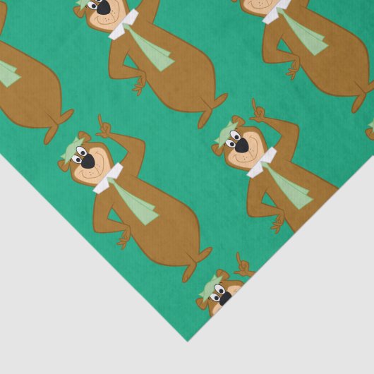 Yogi "Slimmer dan het gemiddelde Beer" Tissuepapier (Detail)