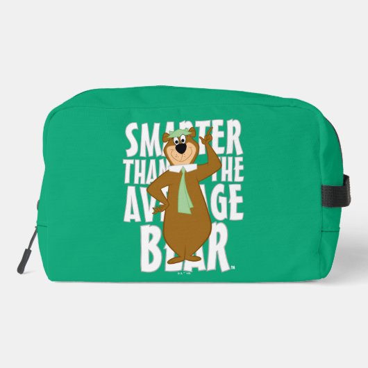 Yogi "Slimmer dan het gemiddelde Beer" Toilettasje (Achterkant)
