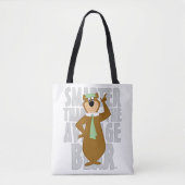 Yogi "Slimmer dan het gemiddelde Beer" Tote Bag (Voorkant)