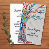 Yogi Spiritueel Coach Visitekaartje