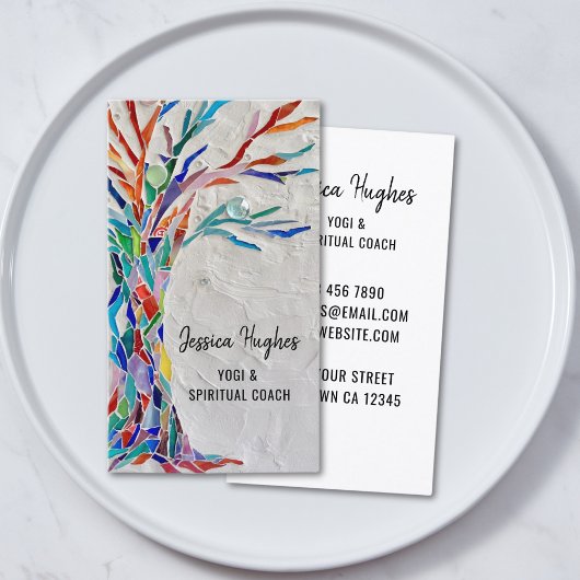 Yogi Spiritueel Coach Visitekaartje