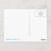 Yogi Turtle - "omarmen van je negatieve emoties" Briefkaart (Achterkant)