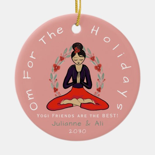 Yogi-vrienden zijn het beste ornament (Voorkant)