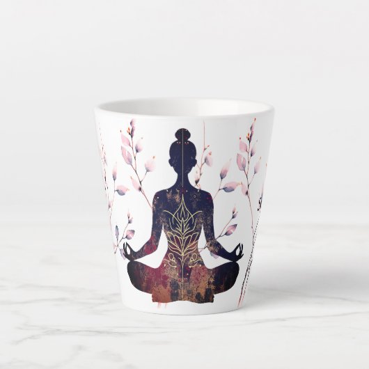 Yogi World Latte Mug Latte Mok (Voorkant)