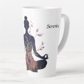 Yogi World Latte Mug Mok (Rechterhoek)