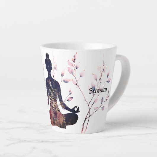 Yogi World Latte Mug Mok (Rechterhoek)