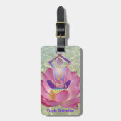 Yogic Traveler Bagagelabel (Voorkant verticaal)