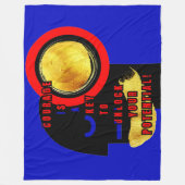 YOGIES ABSTRACTE fleecedeken Fleece Deken (Voorkant)