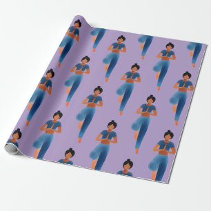 Yogini Asana Yoga Cadeaupapier