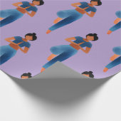 Yogini Asana Yoga Cadeaupapier (Hoek)