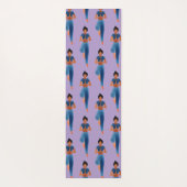 Yogini Asana Yoga  Yogamat (Achterkant)