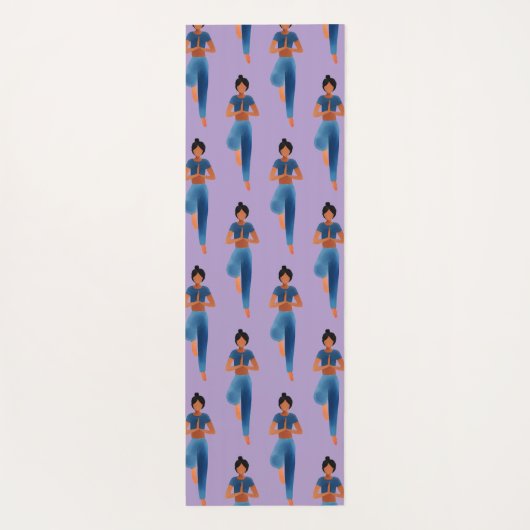 Yogini Asana Yoga  Yogamat (Achterkant)