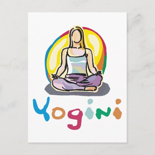Yogini Briefkaart (Voorkant)