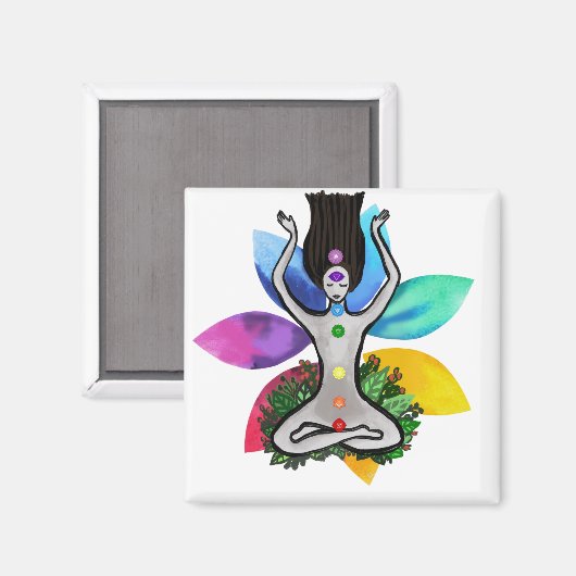 Yogini Chakra Magneet (Voorkant / Achterkant)