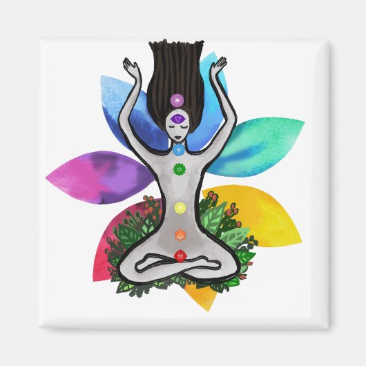 Yogini Chakra Magneet (Voorkant)