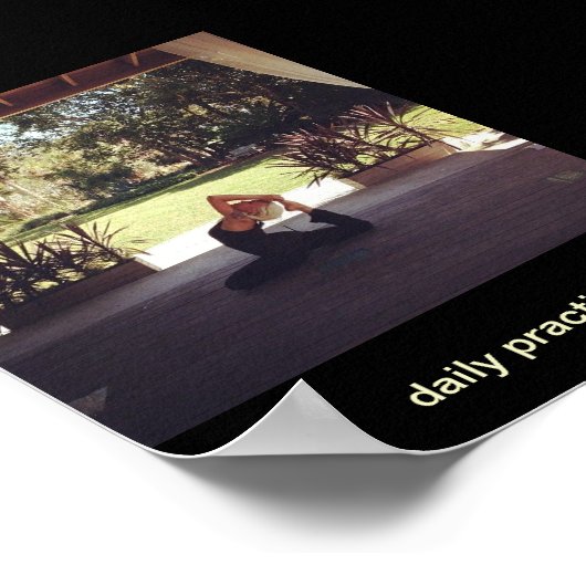 yogini : dagelijkse praktijk poster (Hoek)