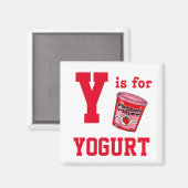 Yogurt Magneet (Voorkant / Achterkant)